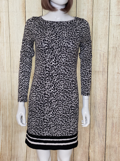 Printed Stretch Jersey Dress